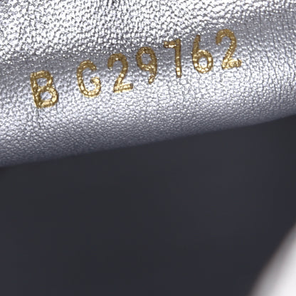 Chanel Laminated Goatskin CC Espadrilles 38 Silver 9 of 10