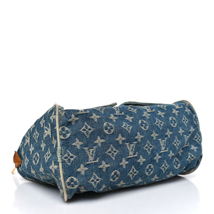 Louis Vuitton Monogram Denim Neo Speedy Blue 4 of 9
