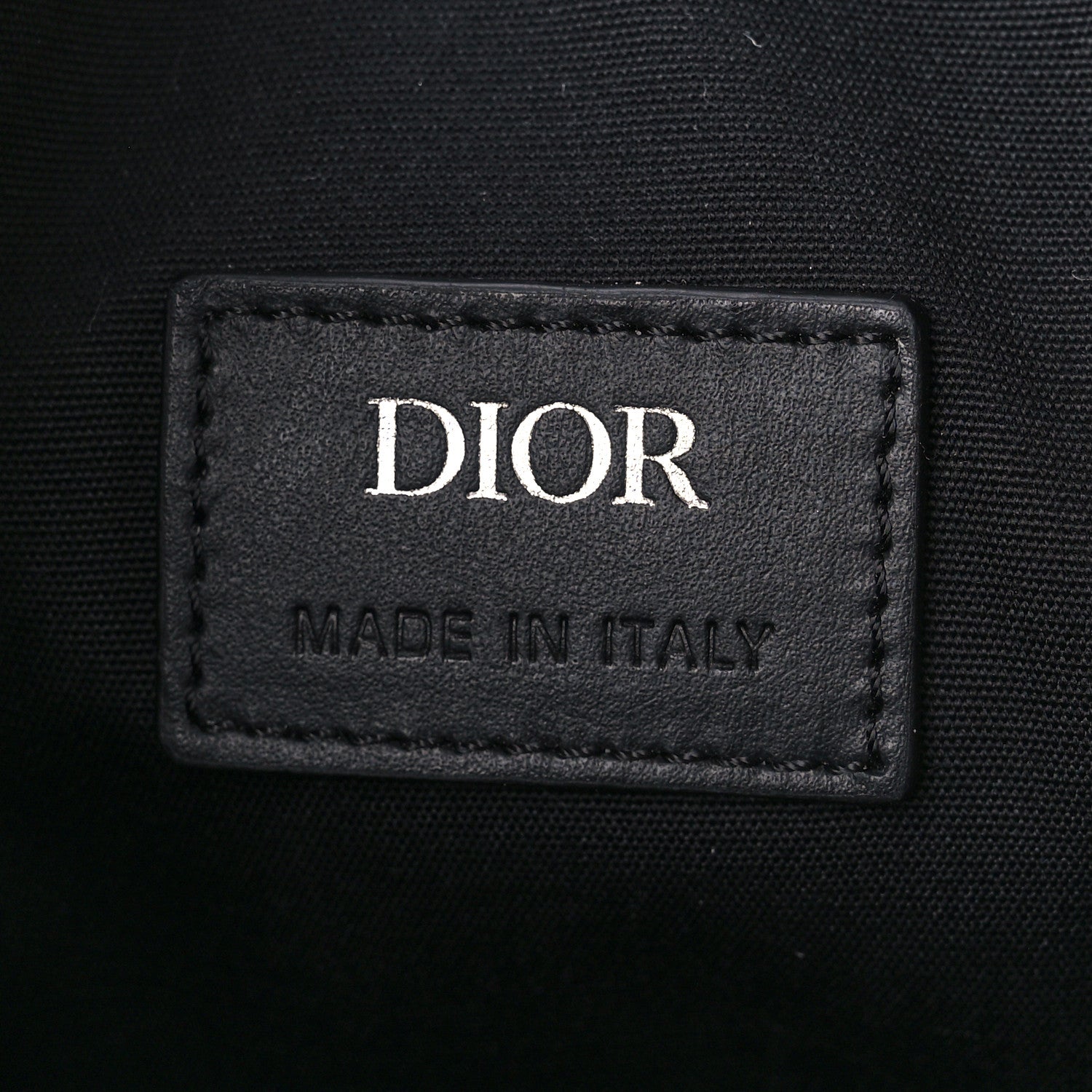 Christian Dior Canvas CD Diamond Lingot 22 Bag Black 6 of 10