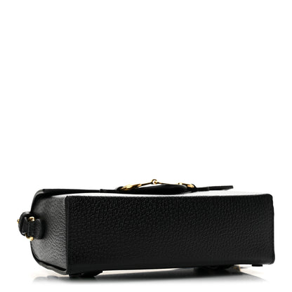 Gucci Calfskin Horsebit 1955 Shoulder Bag Black 4 of 11