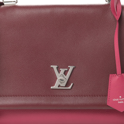 Louis Vuitton Calfskin Lockme II Top Handle Grenat Dahlia 13 of 14