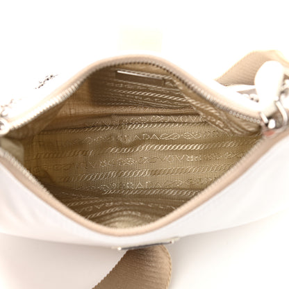 Prada Saffiano Re-Edition 2005 Shoulder Bag White 5 of 10