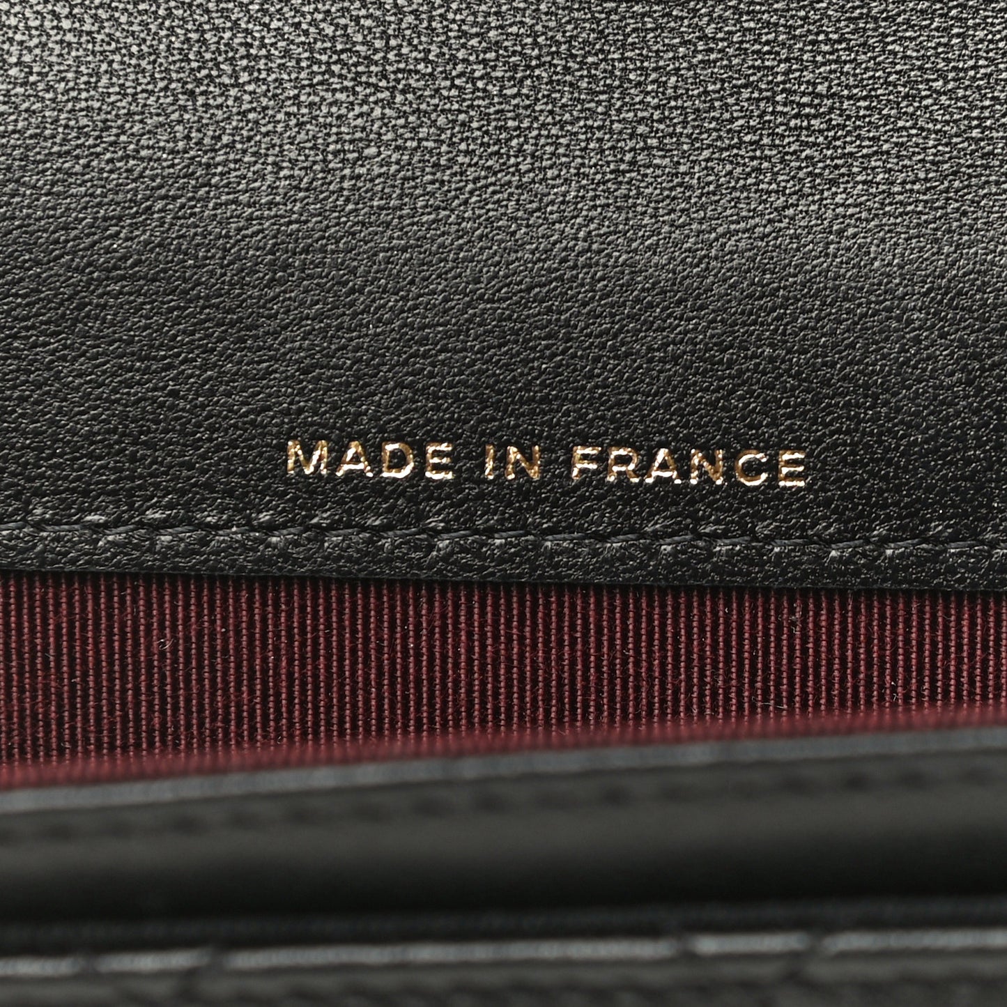 Lambskin Quilted Flap Card Holder Wallet Black