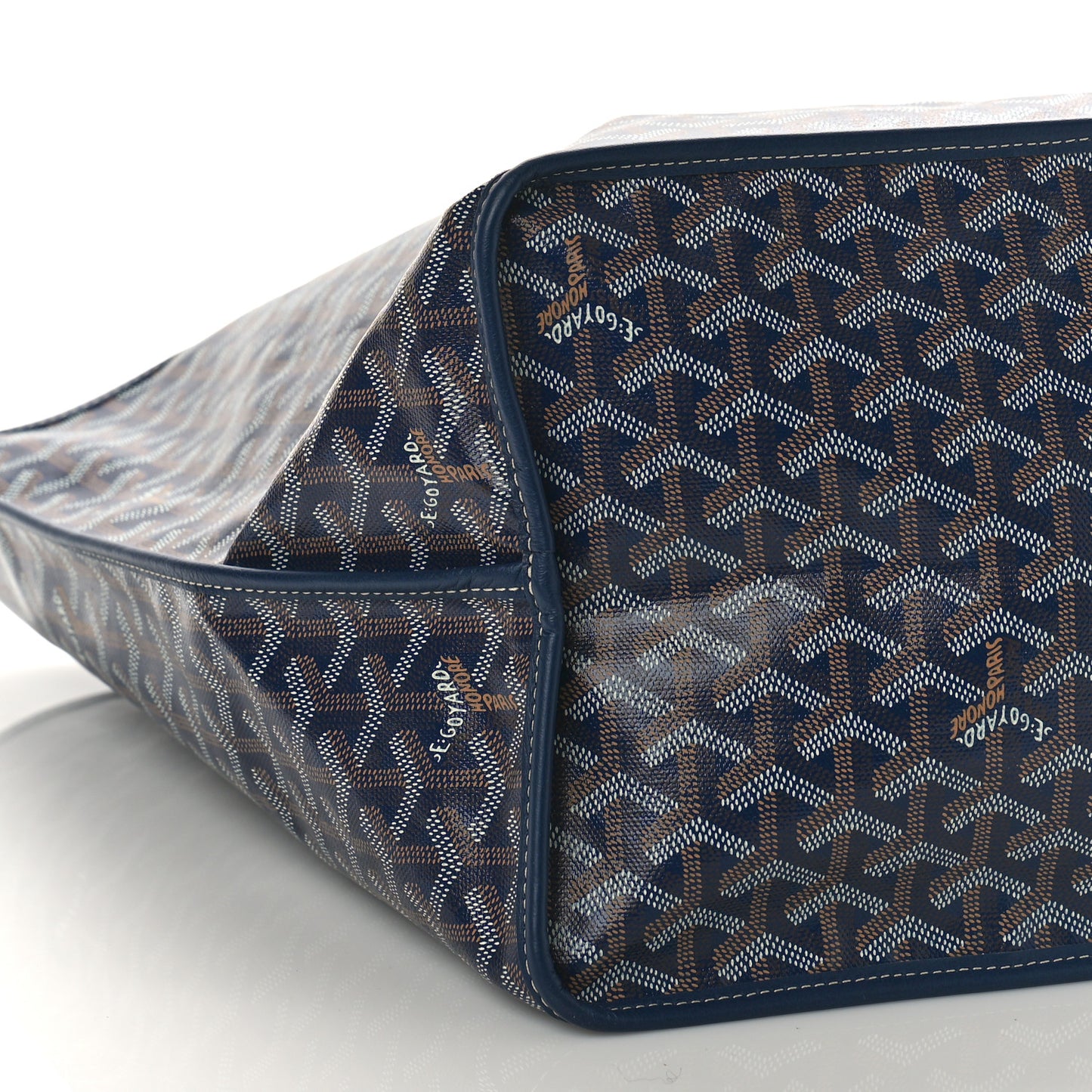 Goyardine Reversible Anjou GM Navy