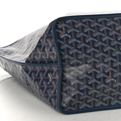 Goyard Goyardine Reversible Anjou GM Navy 8 of 9