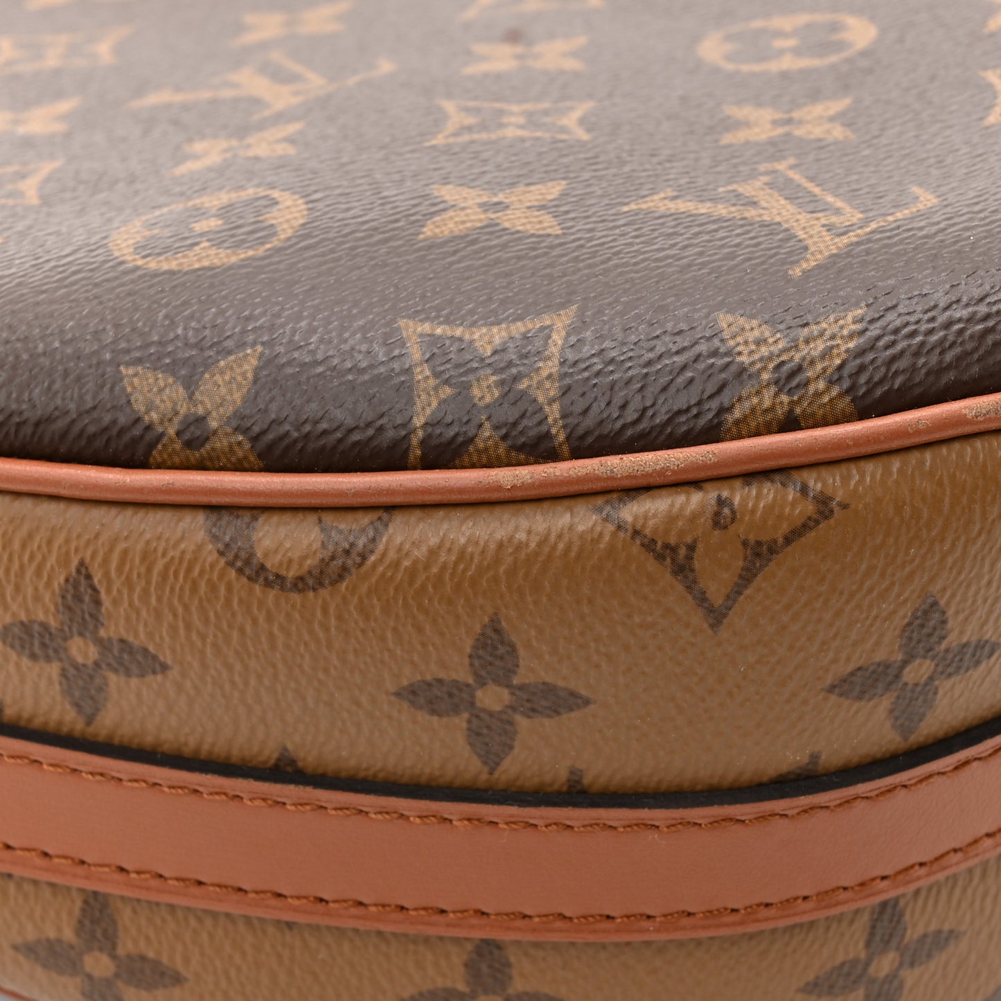 Reverse Monogram Loop Hobo