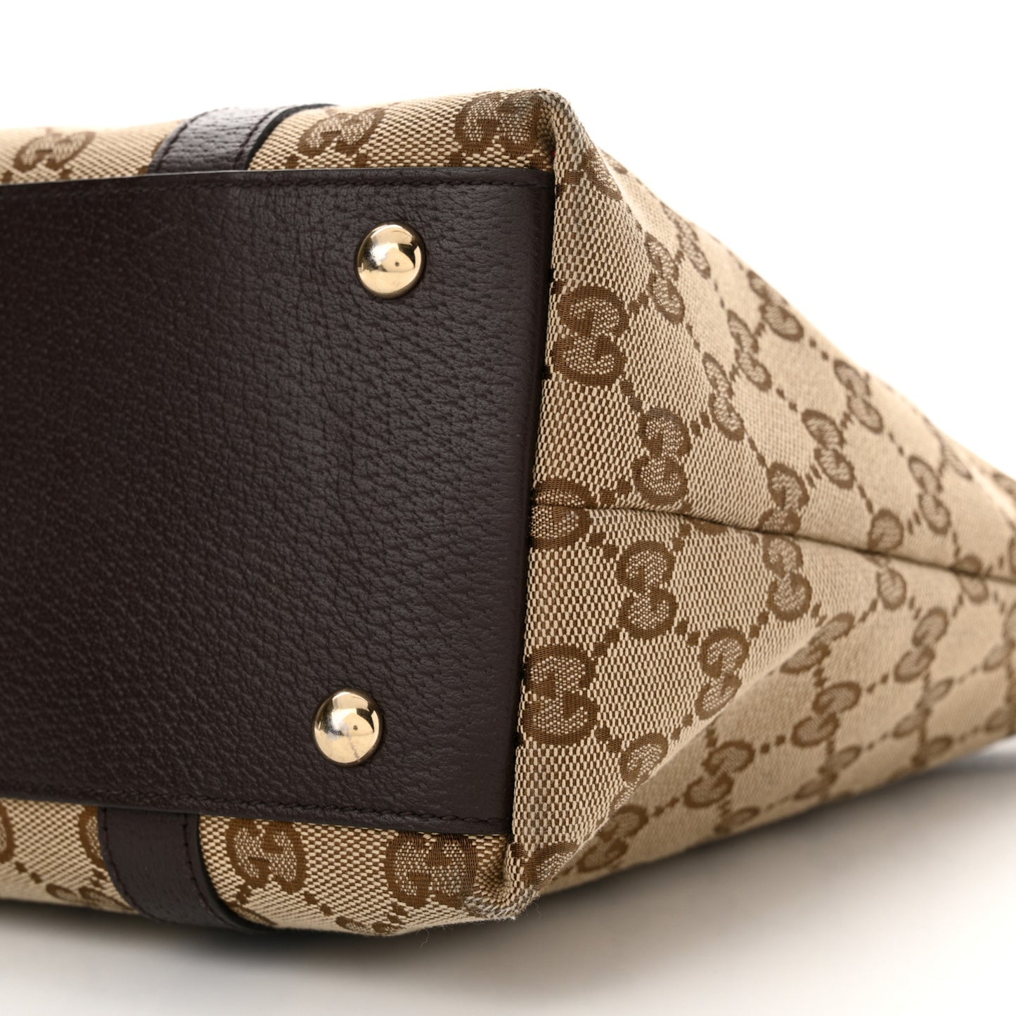 Monogram Medium Abbey Tote Brown