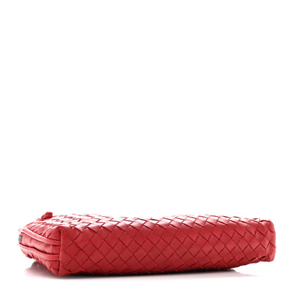 Bottega Veneta Nappa Intrecciato Nodini Crossbody Messenger Red 4 of 13