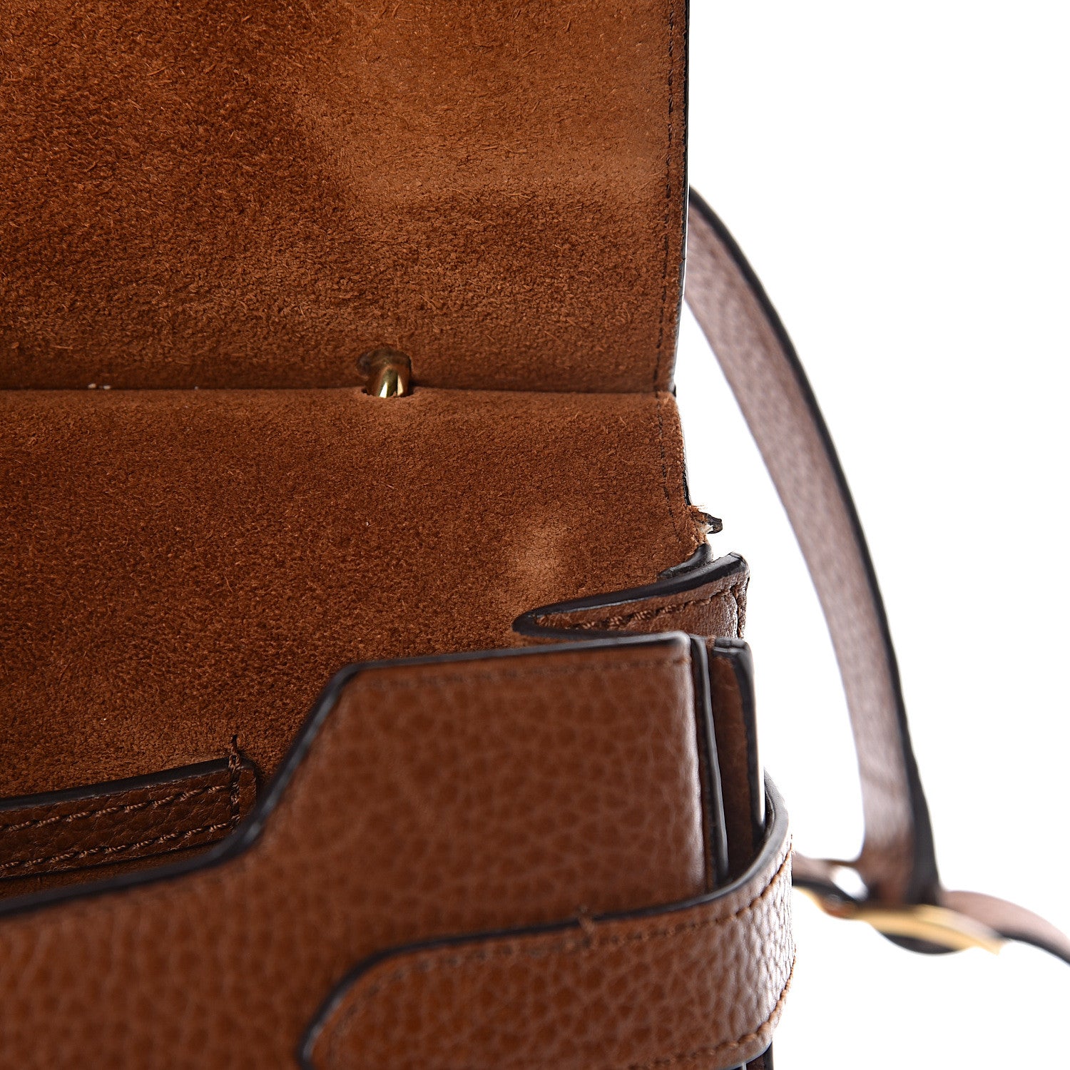 Mulberry Small Classic Grain Calfskin Amberley Satchel Oak 17 of 18