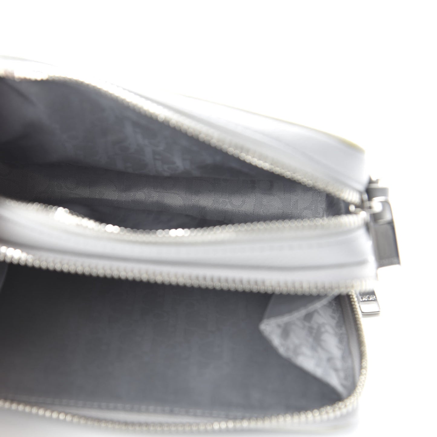 X AIR JORDAN Grained Calfskin Crossbody Grey