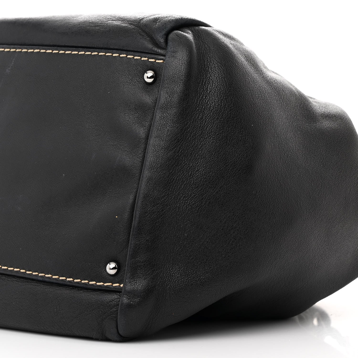 Chanel Lambskin Lax Accordion Shoulder Bag Black 10 of 12