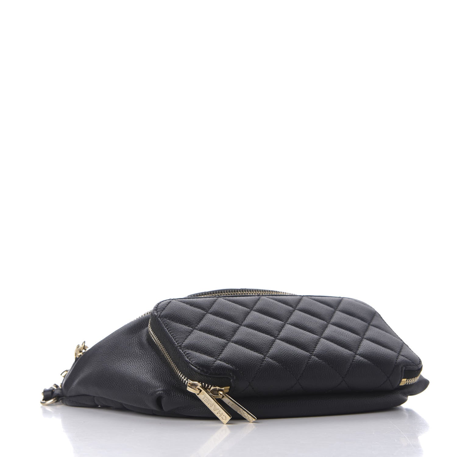 Chanel Caviar Quilted Business Affinity Waist Belt Bag Black 3 of 11