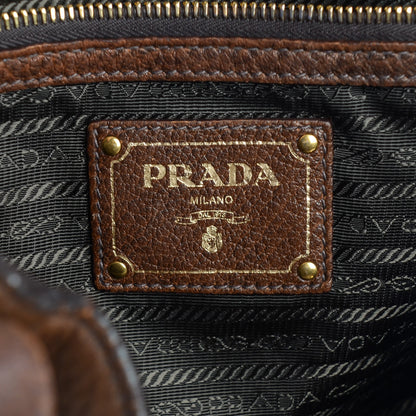 Prada Cervo Antik Hobo Cacao 8 of 10