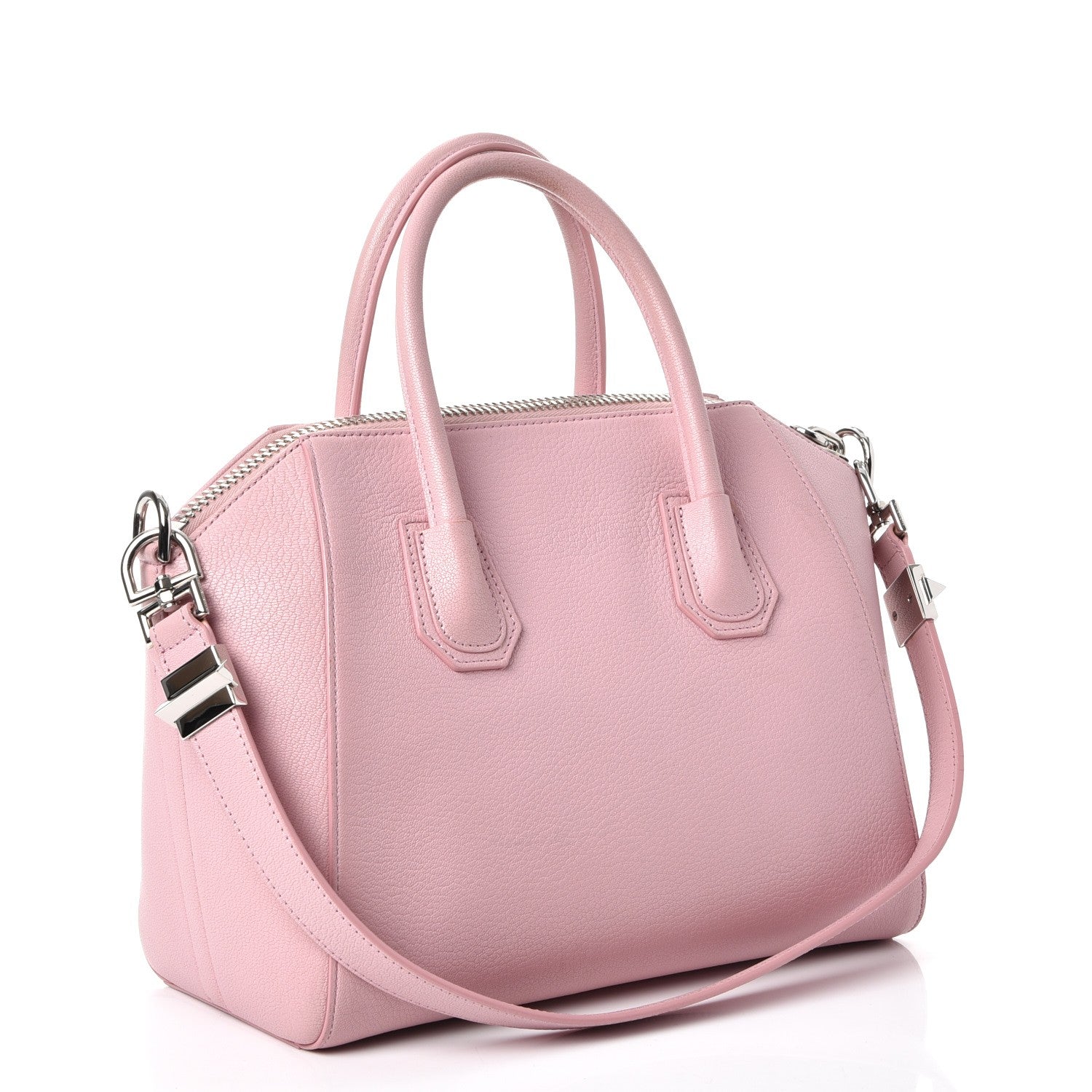 Givenchy Sugar Goatskin Small Antigona Bright Pink 3 of 9