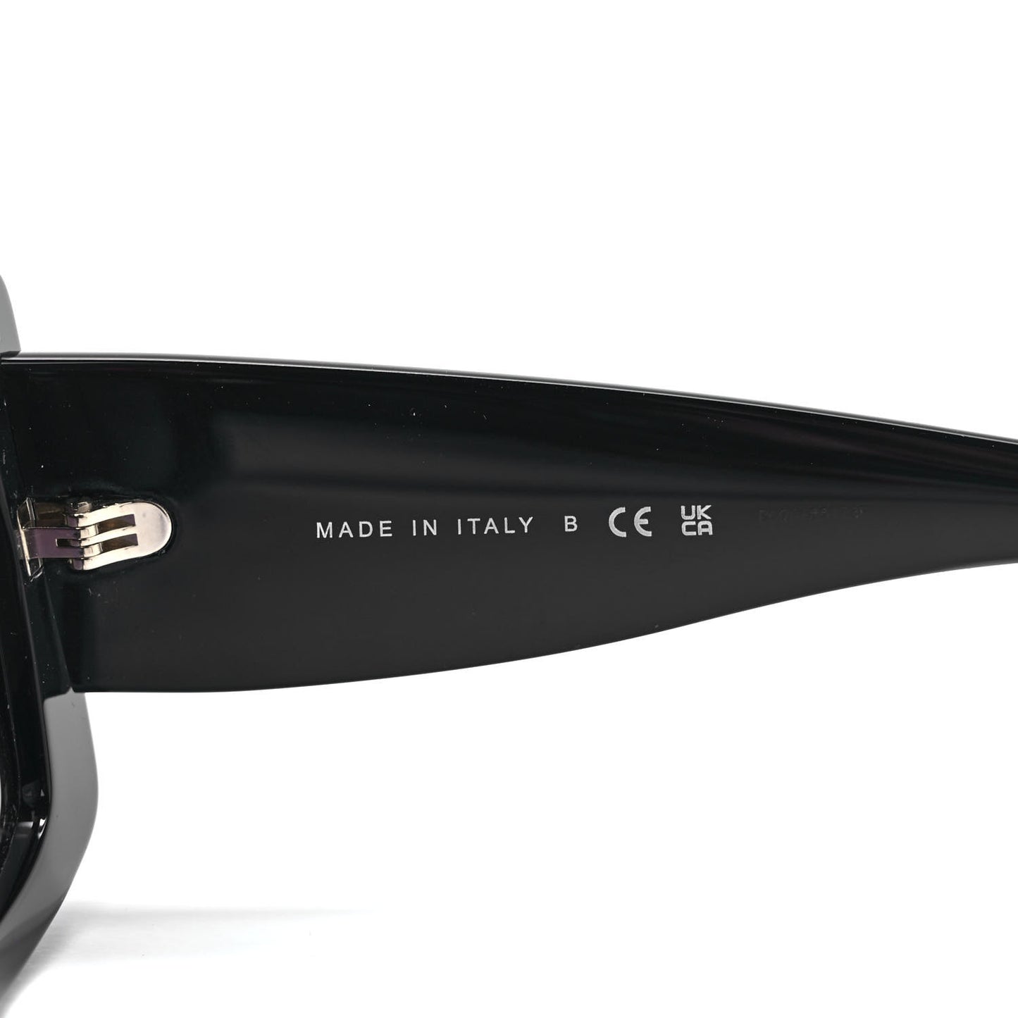Acetate Rectangle Sunglasses 5435 Black