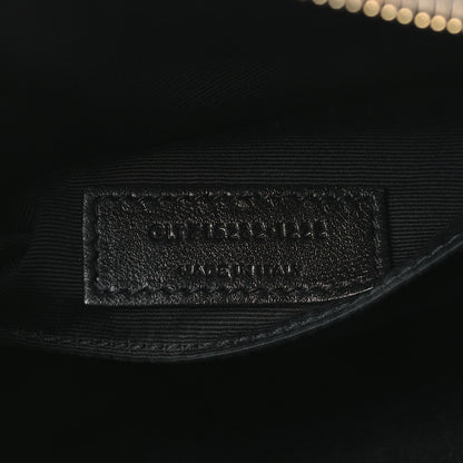 Saint Laurent Calfskin Matelasse Monogram Lou Camera Bag Greyish Brown 7 of 11