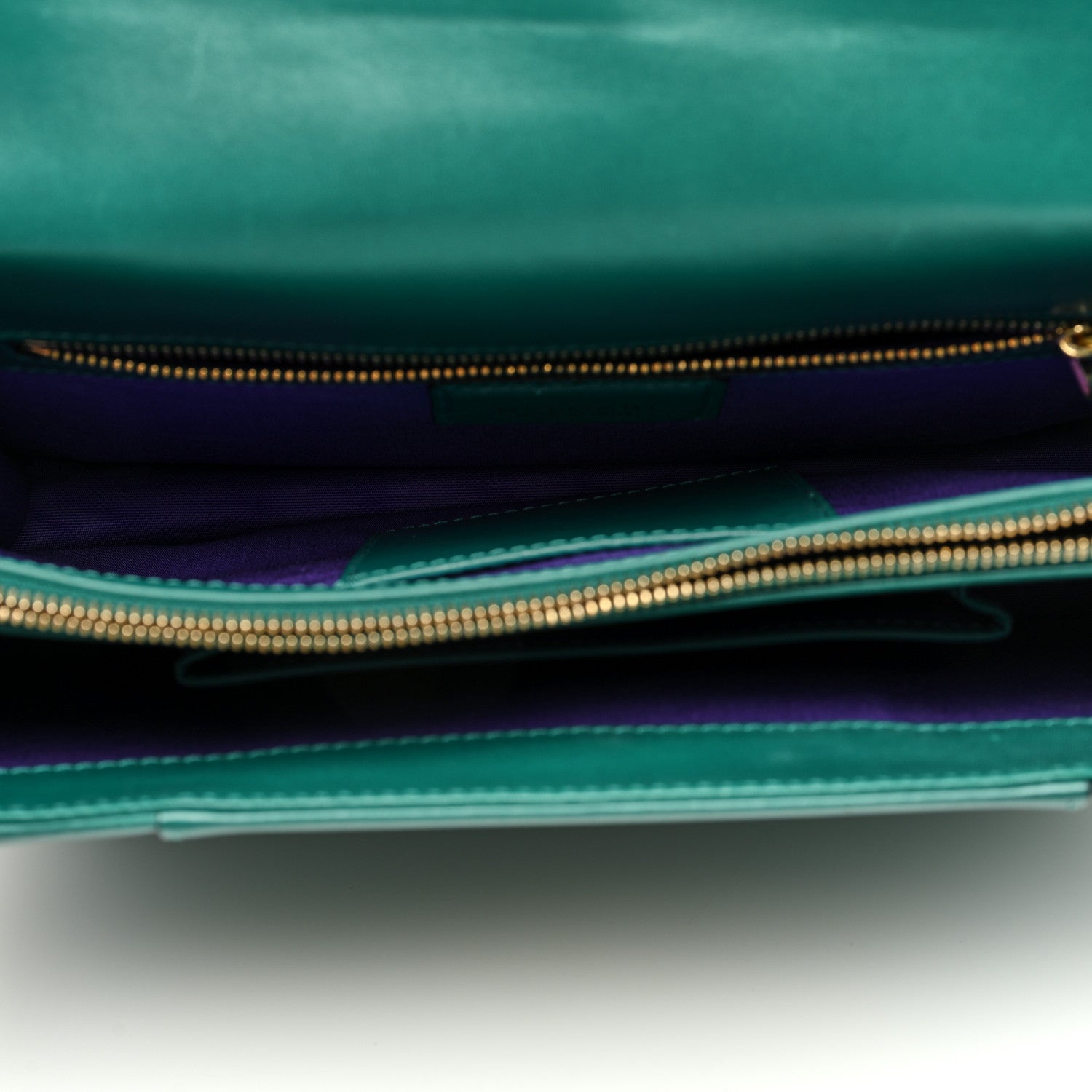 Bulgari Calfskin Serpenti Forever Shoulder Bag Emerald Green 6 of 9