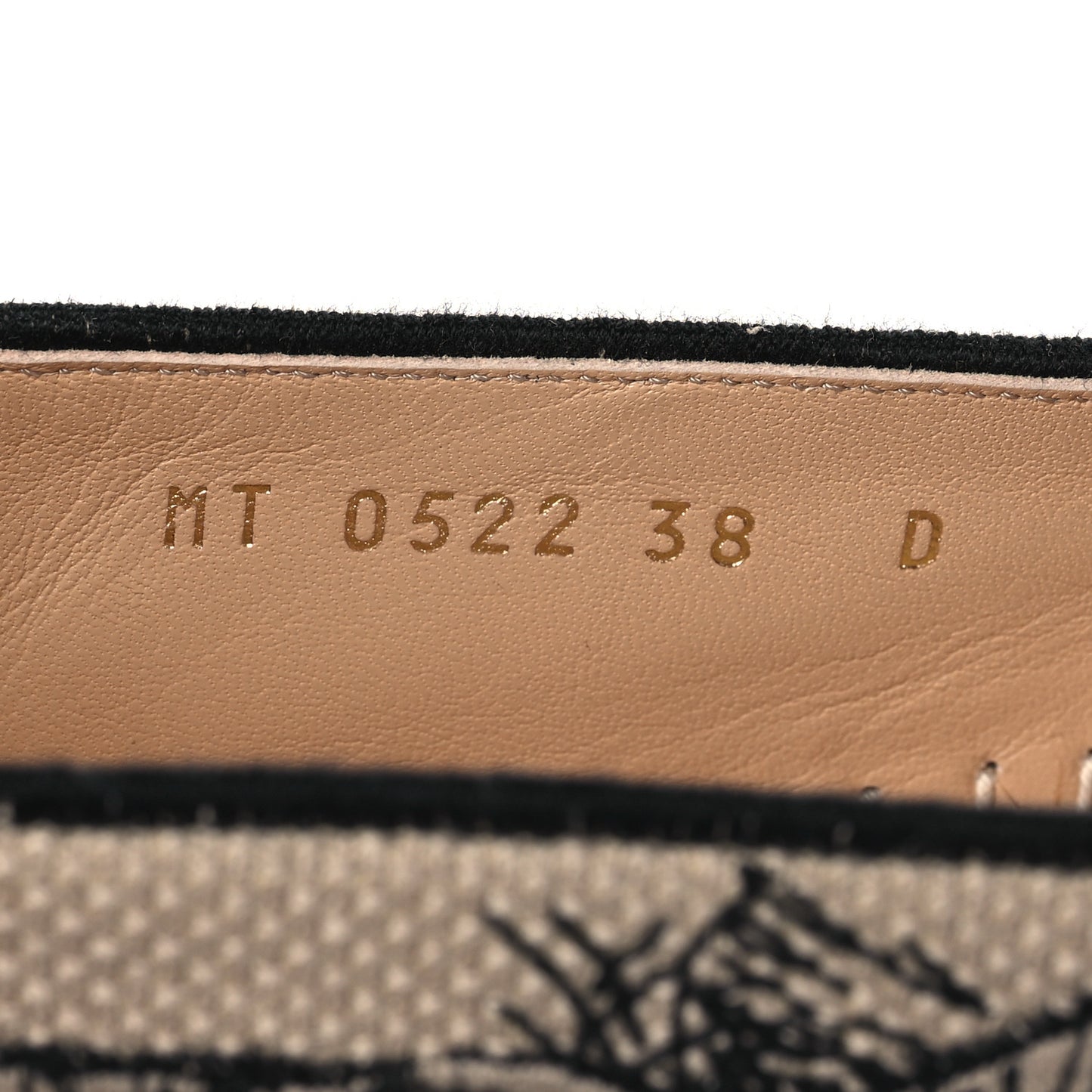 Embroidered Toile De Jouy Granville Espadrille 38 Hazelnut Black