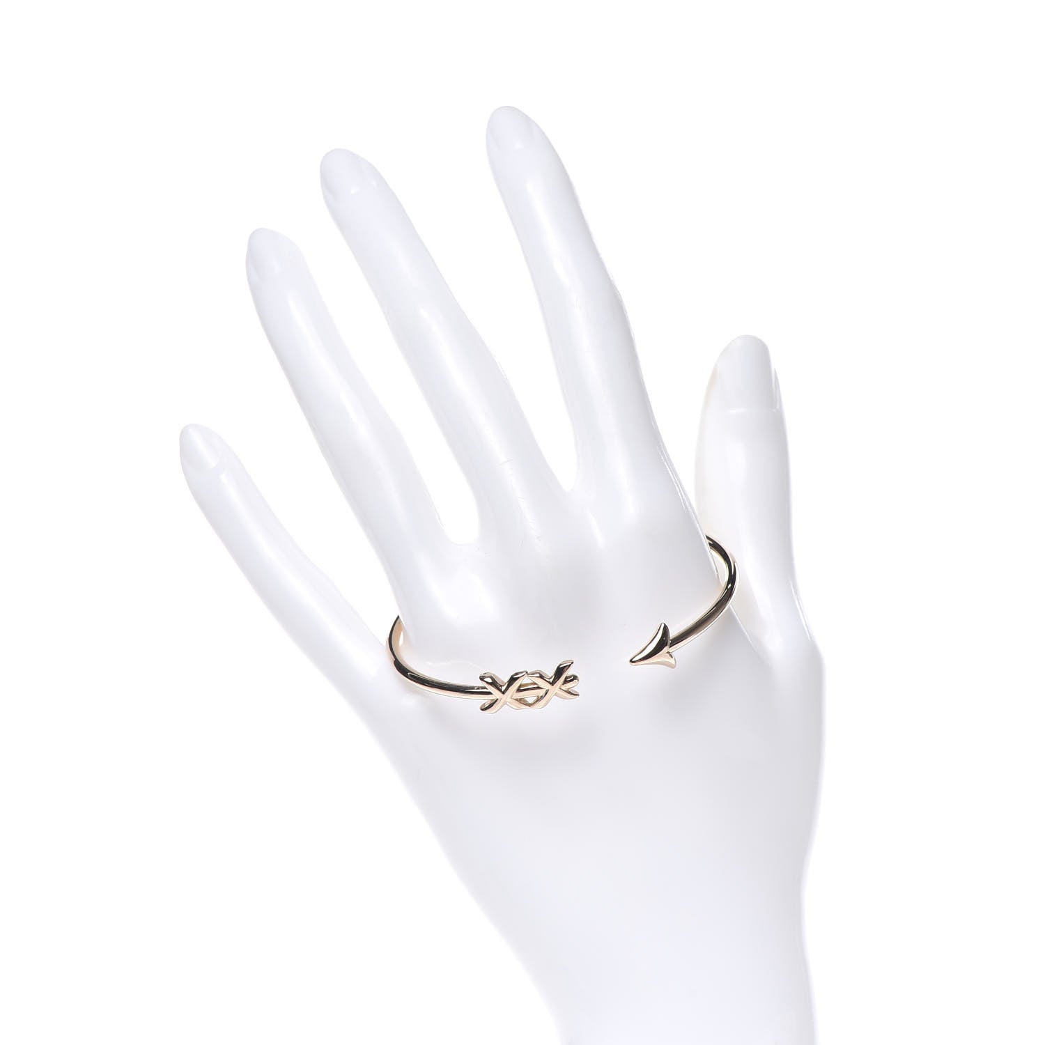 Tiffany 18K Rose Gold Paloma's Graffiti Arrow Cuff Bracelet 2 of 5