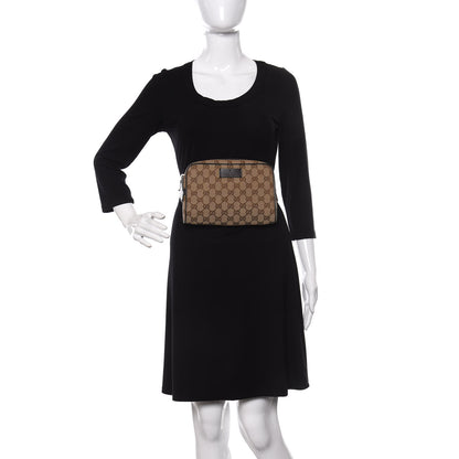Gucci Monogram Belt Bag Dark Brown 2 of 10