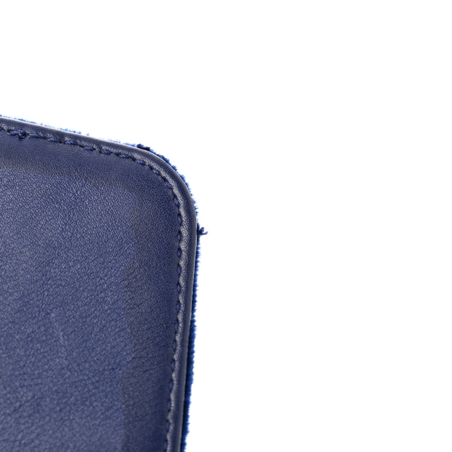 Gucci Velvet Matelasse Medium GG Marmont Shoulder Bag Cobalt Blue 14 of 14