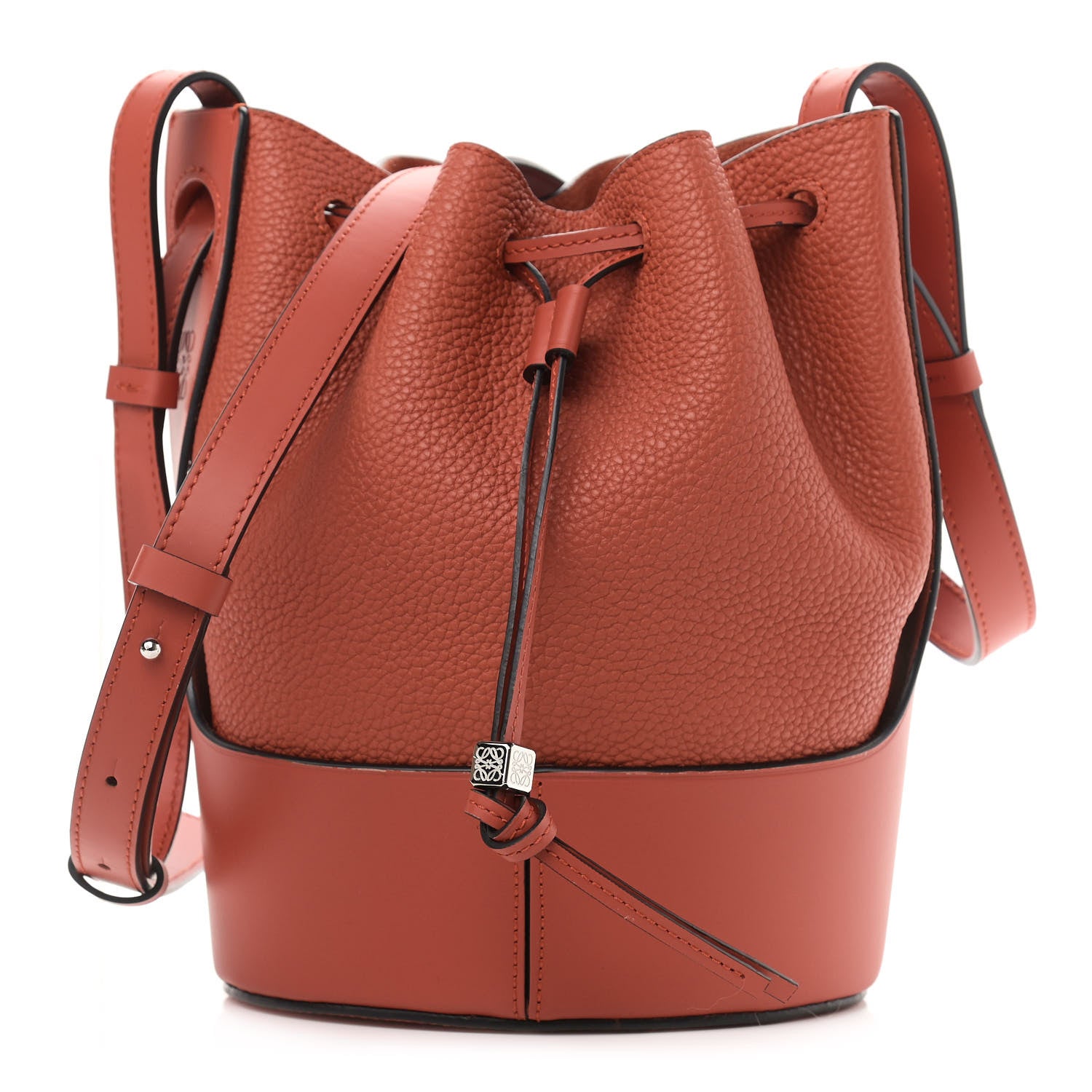 Loewe Grained Calfskin Small Balloon Bag Red 1 of 13