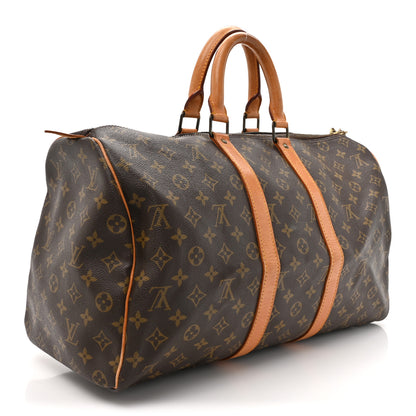 Louis Vuitton Monogram Keepall 45 3 of 16