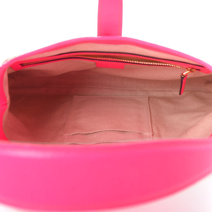 Gucci Canvas Flora Medium Jackie Hobo Fuchsia 5 of 13
