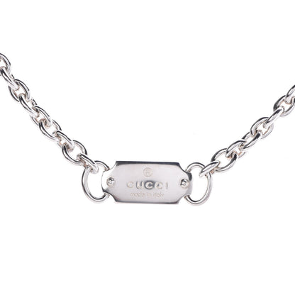 Gucci Sterling Silver Tag Necklace 1 of 6