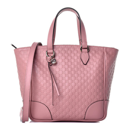 Gucci Microguccissima Small Bree Tote Soft Pink 1 of 9
