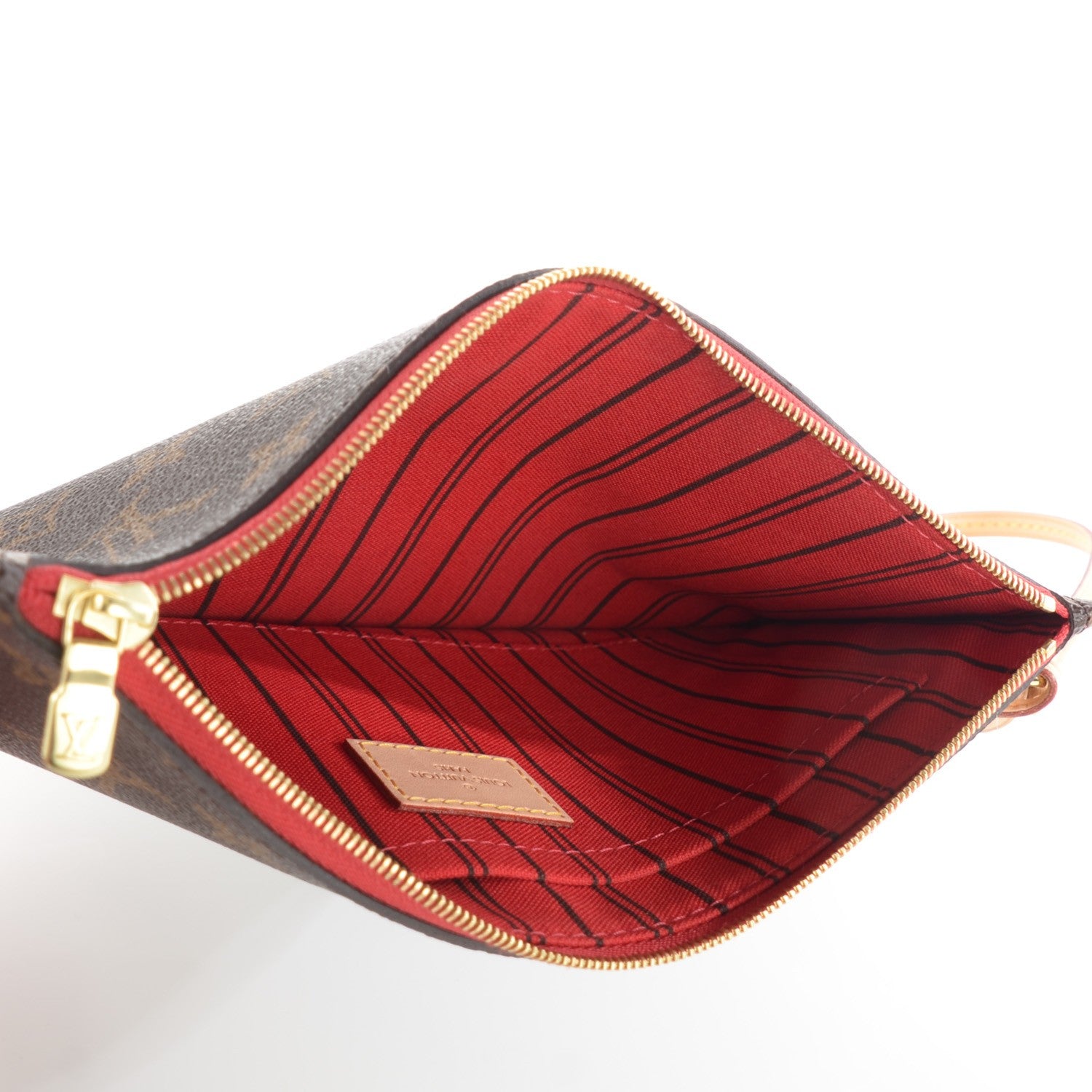 Louis Vuitton Monogram Neverfull MM GM Pochette Cherry 5 of 8