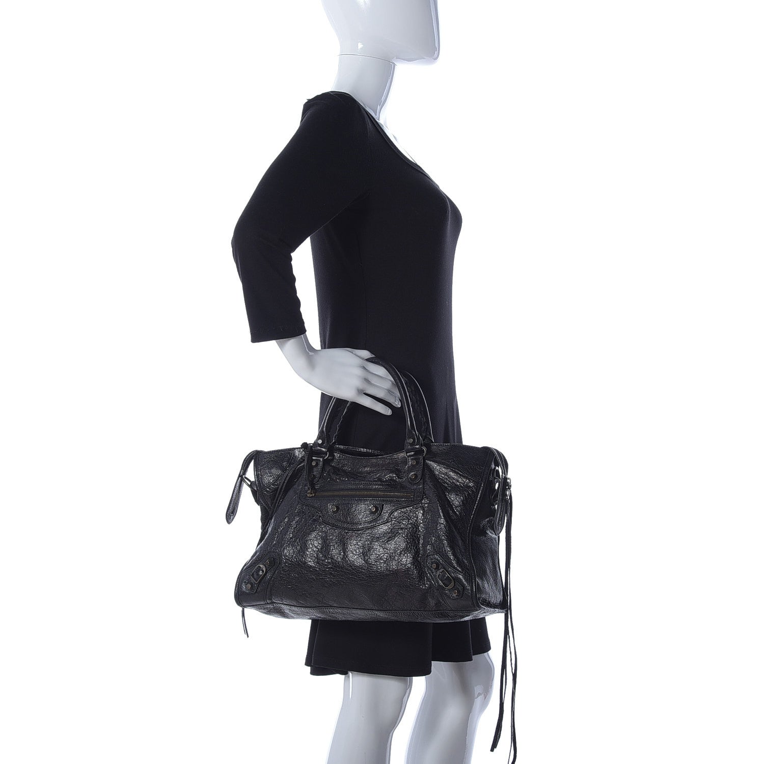 Balenciaga Agneau Classic Hardware City Black 2 of 19