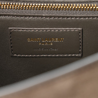 Saint Laurent Suede Monogram Tassel Kate 99 Pebble 5 of 10