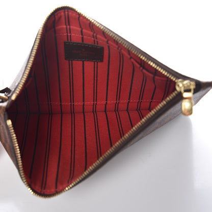 Louis Vuitton Damier Ebene Neverfull MM GM Pochette 5 of 7