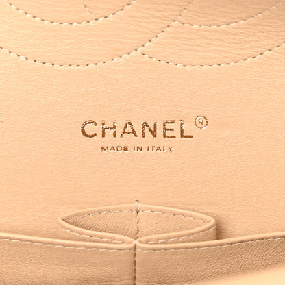 Chanel Caviar Quilted Jumbo Double Flap Beige Clair 6 of 12