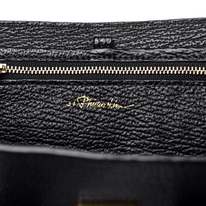 3.1 Phillip Lim Textured Calfskin Mini Pashli Satchel Black 7 of 9