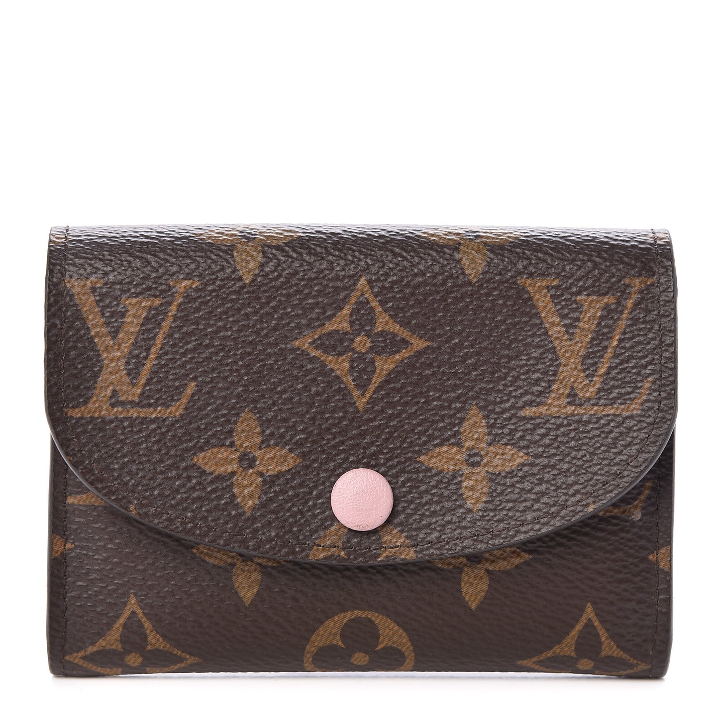 Monogram Rosalie Coin Purse Rose Ballerine