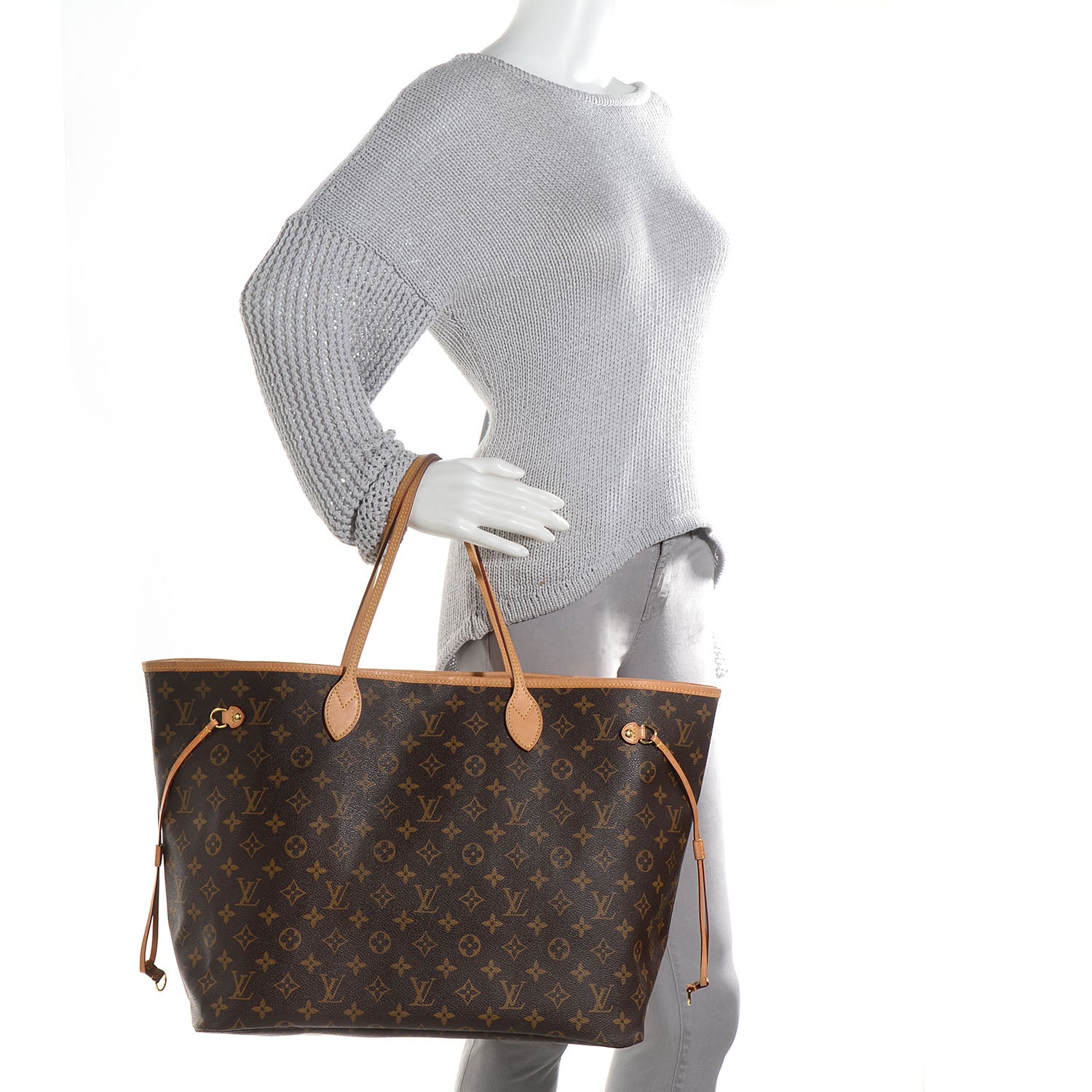 Louis Vuitton Monogram Neverfull GM 2 of 8