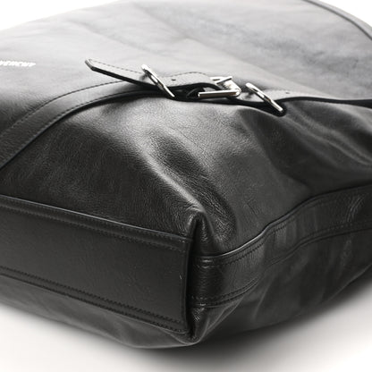 Givenchy Calfskin Shearling Large Voyou Bag Chocolate 9 of 9