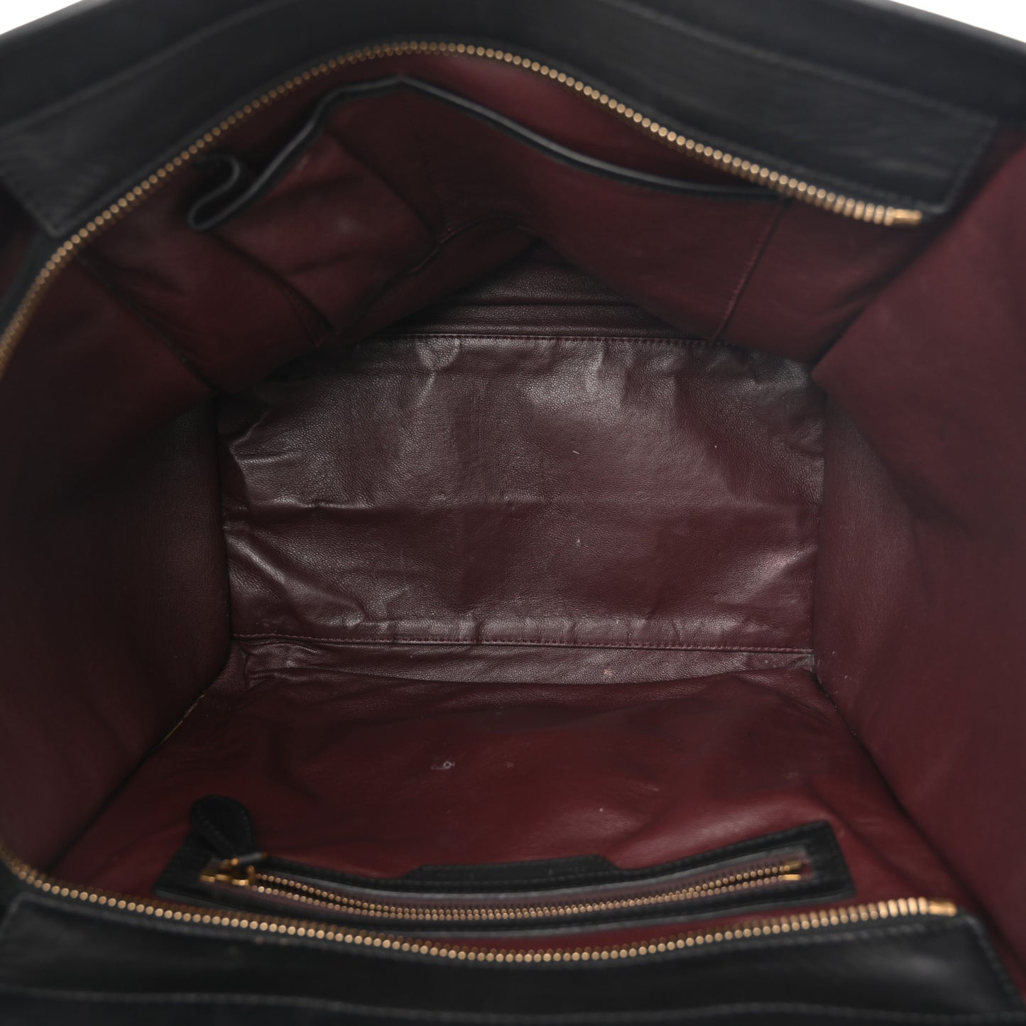 Smooth Calfskin Mini Tri-Color Luggage Grey