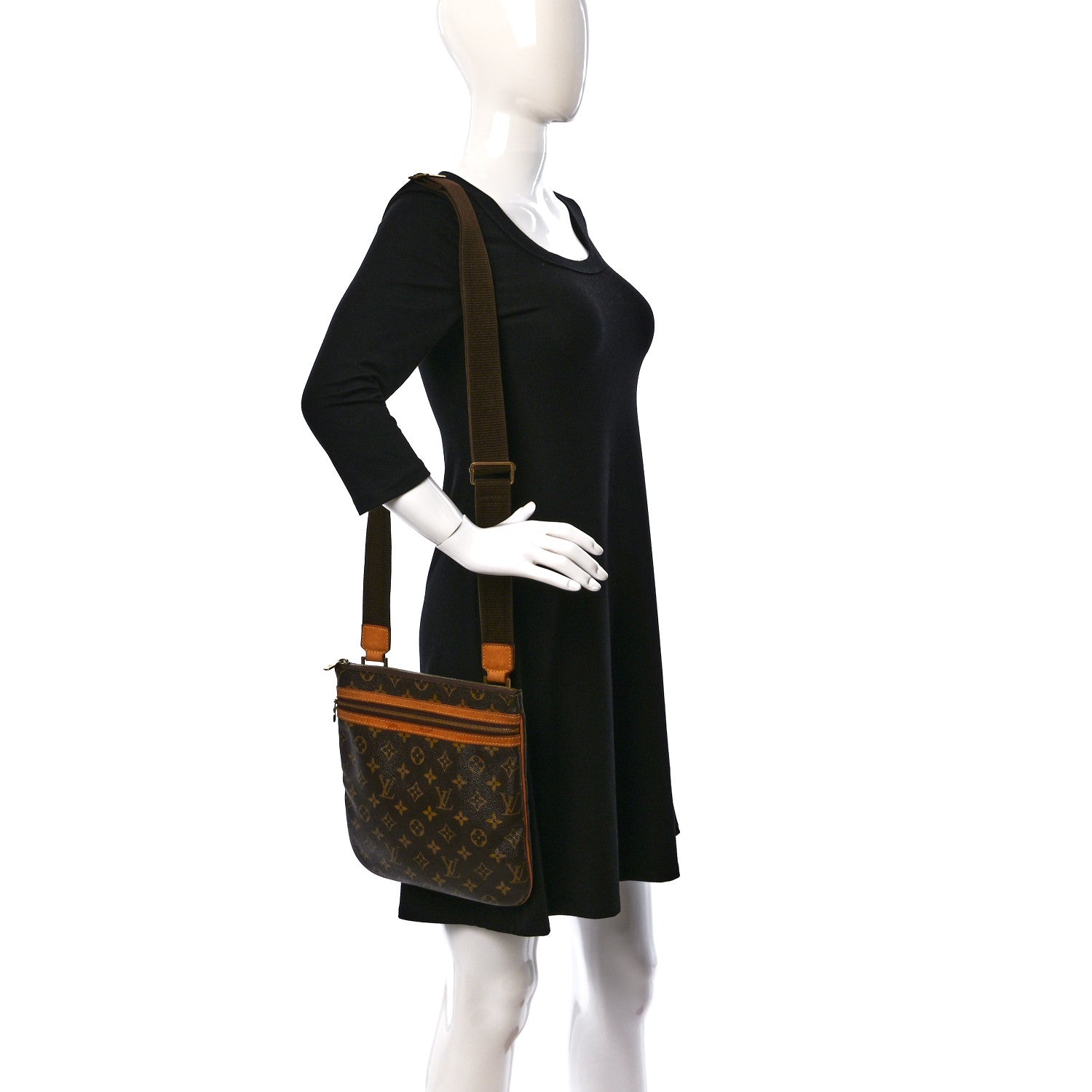 Louis Vuitton Monogram Bosphore Pochette 2 of 9