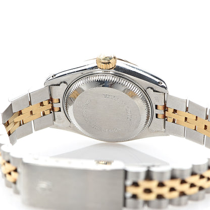 Rolex Stainless Steel 18K Yellow Gold 26mm Oyster Perpetual Datejust Watch Champagne 69173 4 of 5