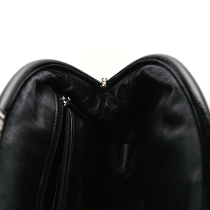 Chanel Patent Quilted Timeless Clutch Black 6 of 7