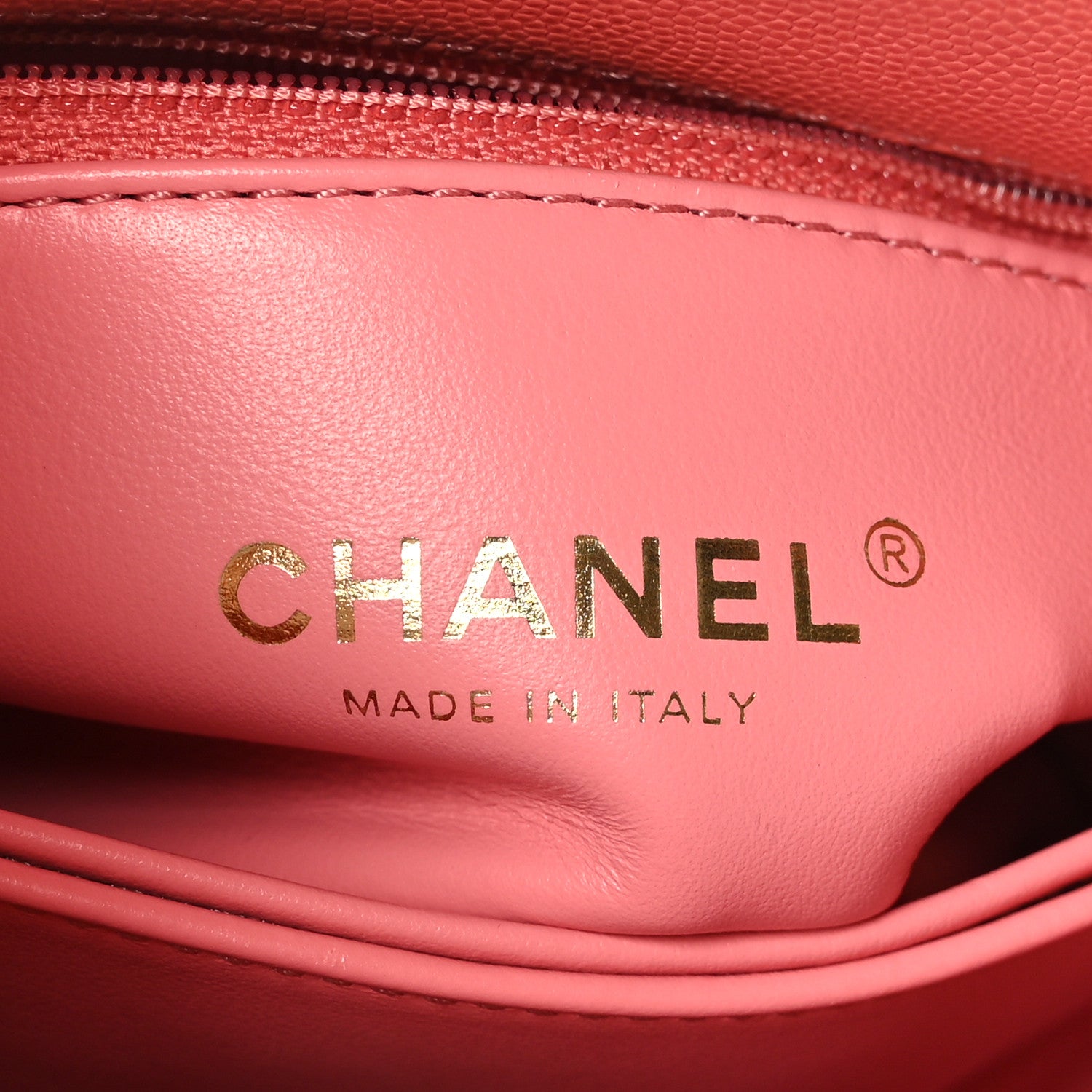 Chanel Caviar Quilted Extra Mini Coco Handle Flap Pink 7 of 10