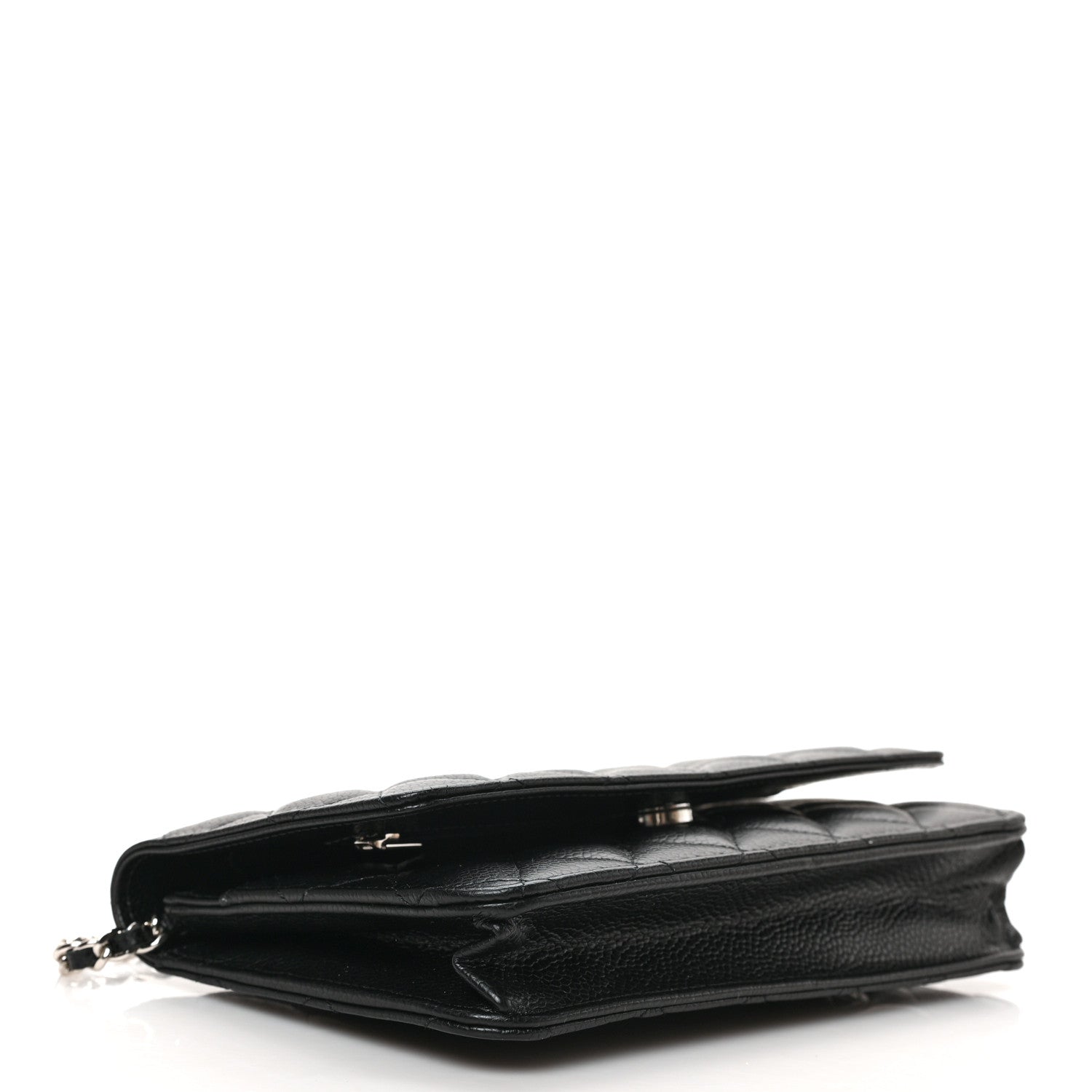 Chanel Caviar Quilted Wallet on Chain WOC Black 4 of 9