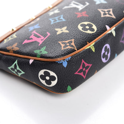 Louis Vuitton Monogram Multicolor Pochette Accessories Black 8 of 11