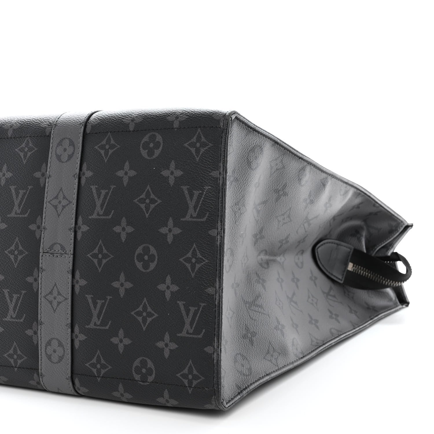Louis Vuitton Monogram Eclipse Cabas Zippe GM Black 1346411