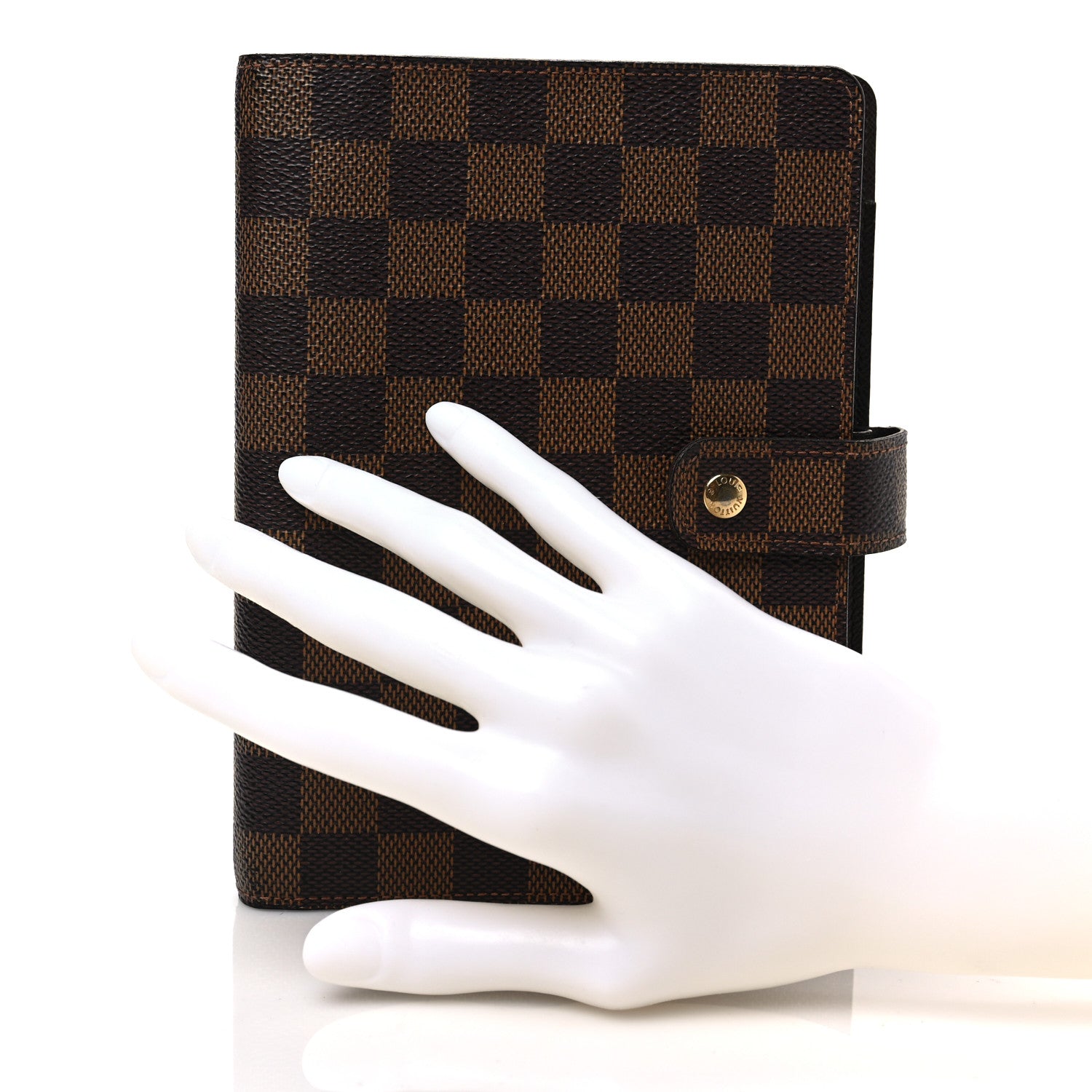 Louis Vuitton Damier Ebene Medium Ring Agenda Cover 2 of 7