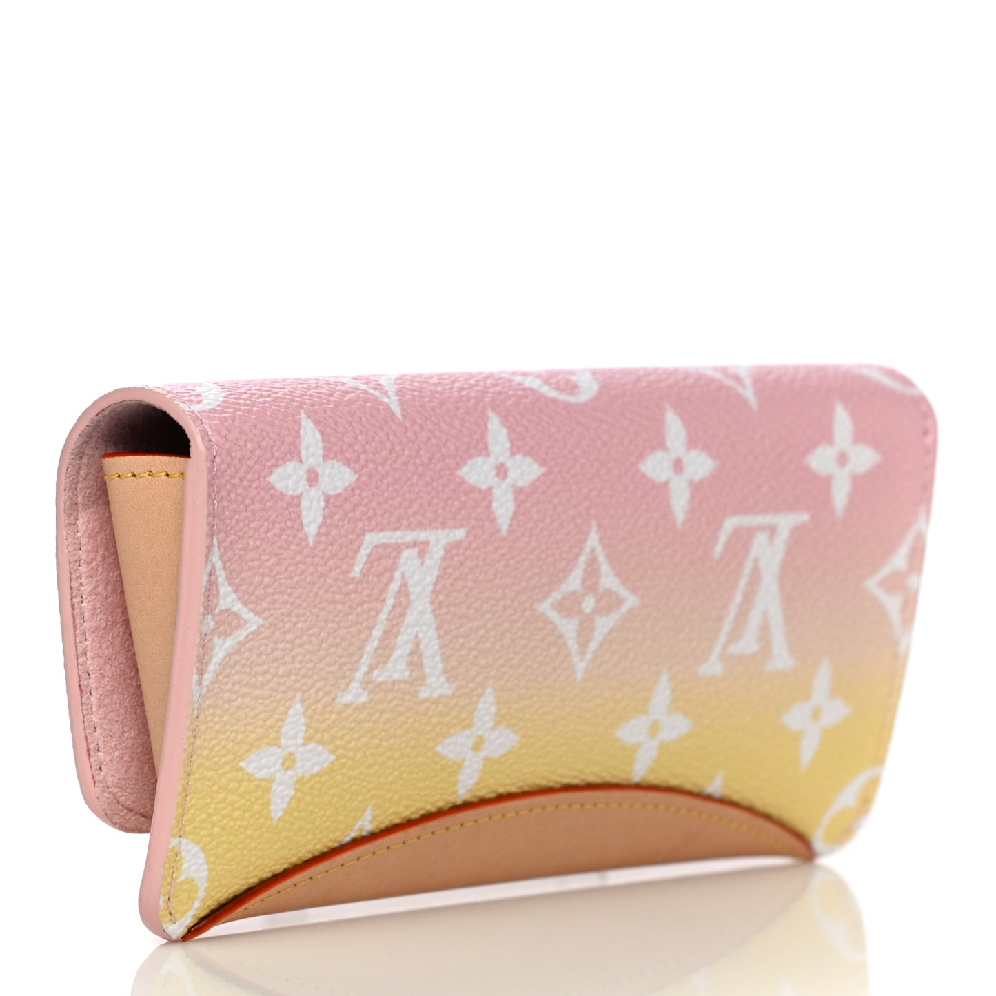 Monogram Giant By The Pool Woody Glasses Case Light Pink