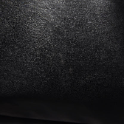 Chanel Calfskin Stitched XL Weekender Black 18 of 24